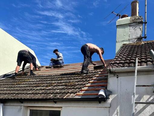Swanton Morley Roofing Services 15 This is a photo of a roof being repaired in Swanton Morley. Installation carried out by Swanton Morley Roofing Services