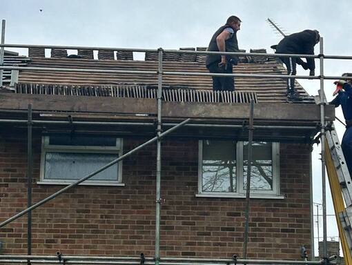 Swanton Morley Roofing Services 19 This is a photo of a roof being repaired in Swanton Morley. Installation carried out by Swanton Morley Roofing Services